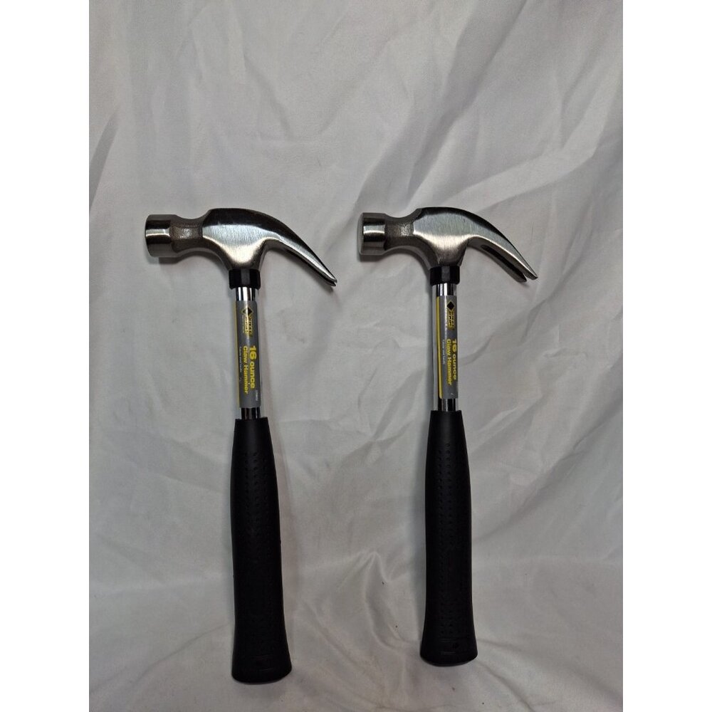 2 Steel Grip 16 oz. Claw Hammer - 2258432 - 843518015957
